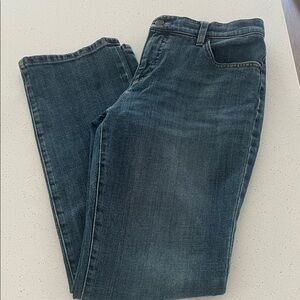 Lauren Ralph Lauren Dark Blue Straight Jeans size 8 Women's